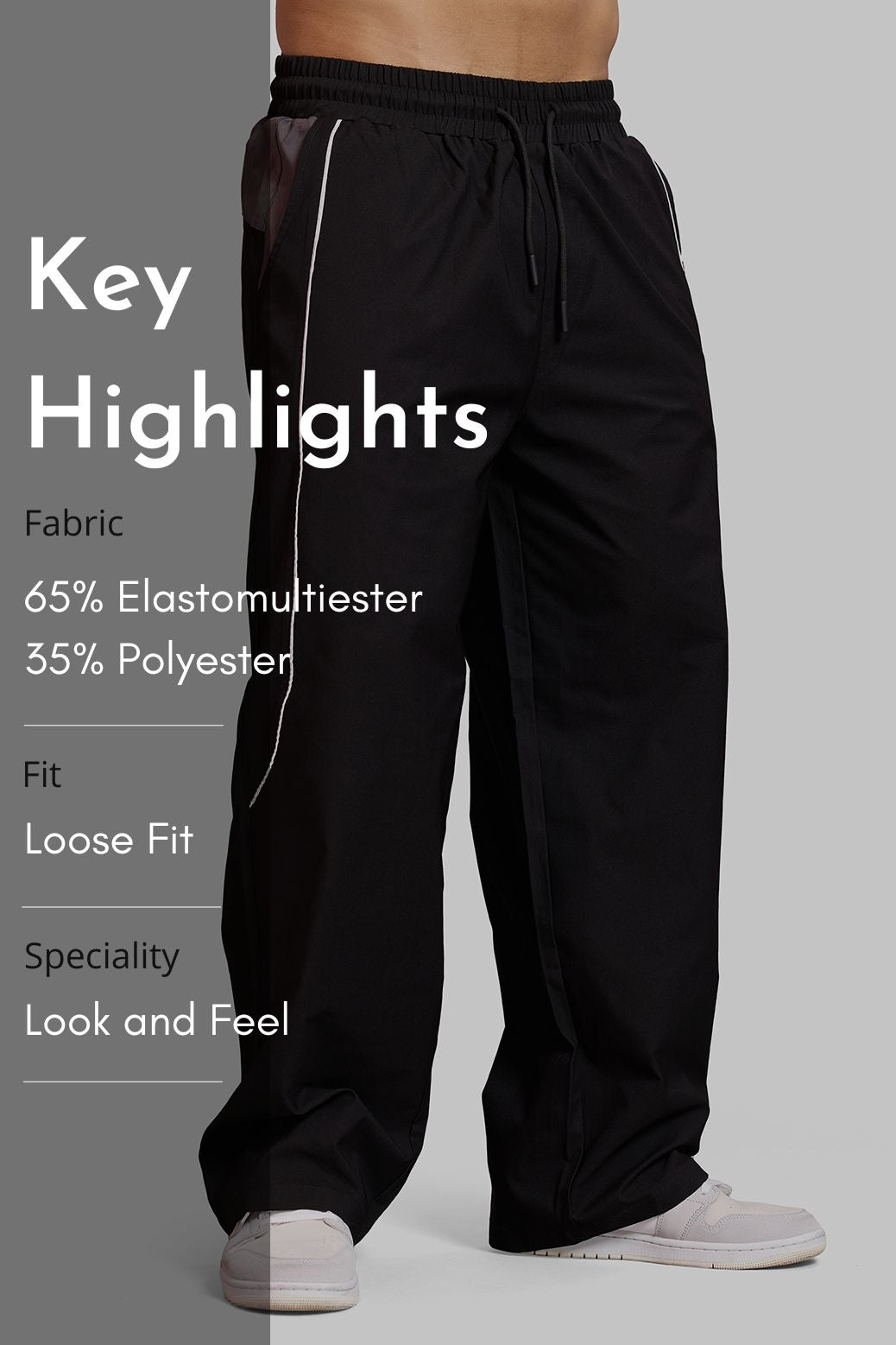 Loft Loose Tracks Black