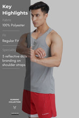 Checks Running Tank Ultimate Grey