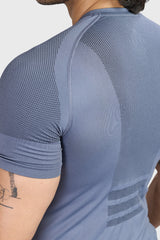 Alpha Seamless T-shirt Light Grey/Black