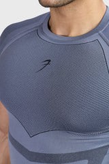 Alpha Seamless T-shirt Light Grey/Black