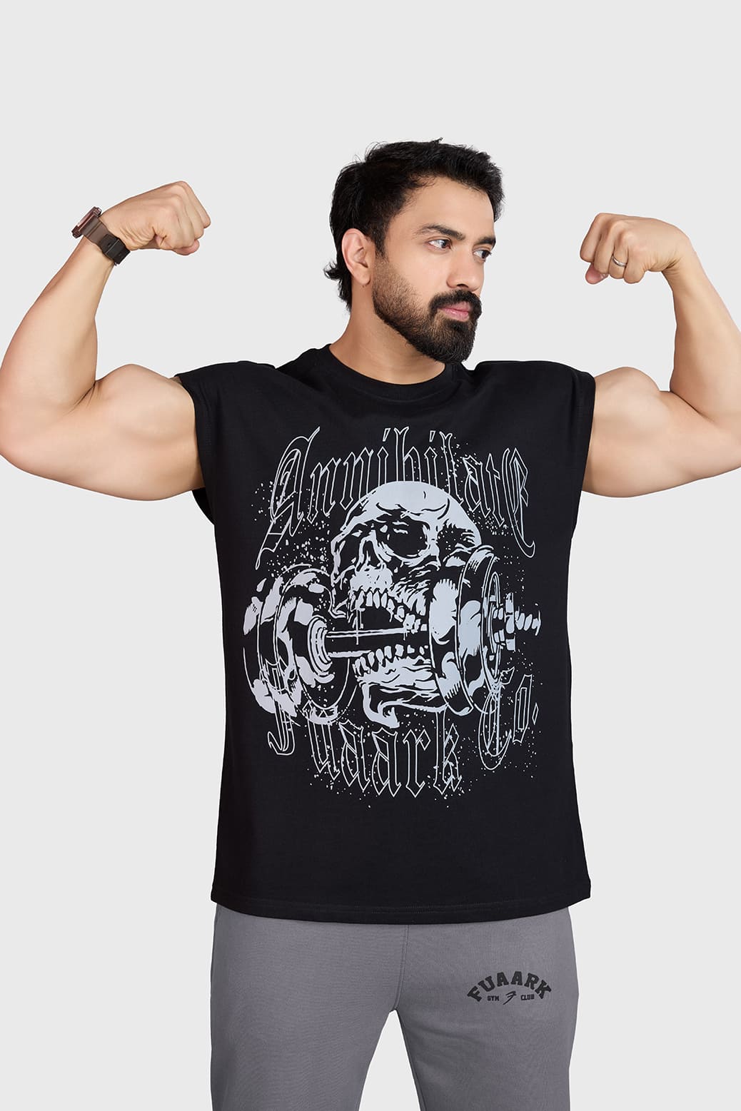 Annihilate Capsleeves Tank Black