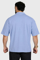 Ashline Oversized Shirt Sky Blue