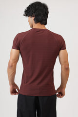 Blaze Nylon T-shirt Brown