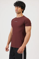 Blaze Nylon T-shirt Brown