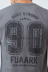 Built Strong Muscle Tank Grey