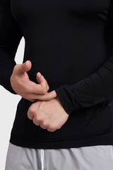 Bare Nylon Fullsleeves T-shirt Black