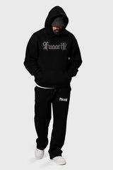 Brookline Oversized Hoodie Black