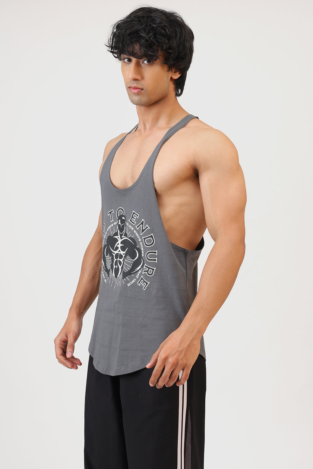 Build to Endure Stringer Grey
