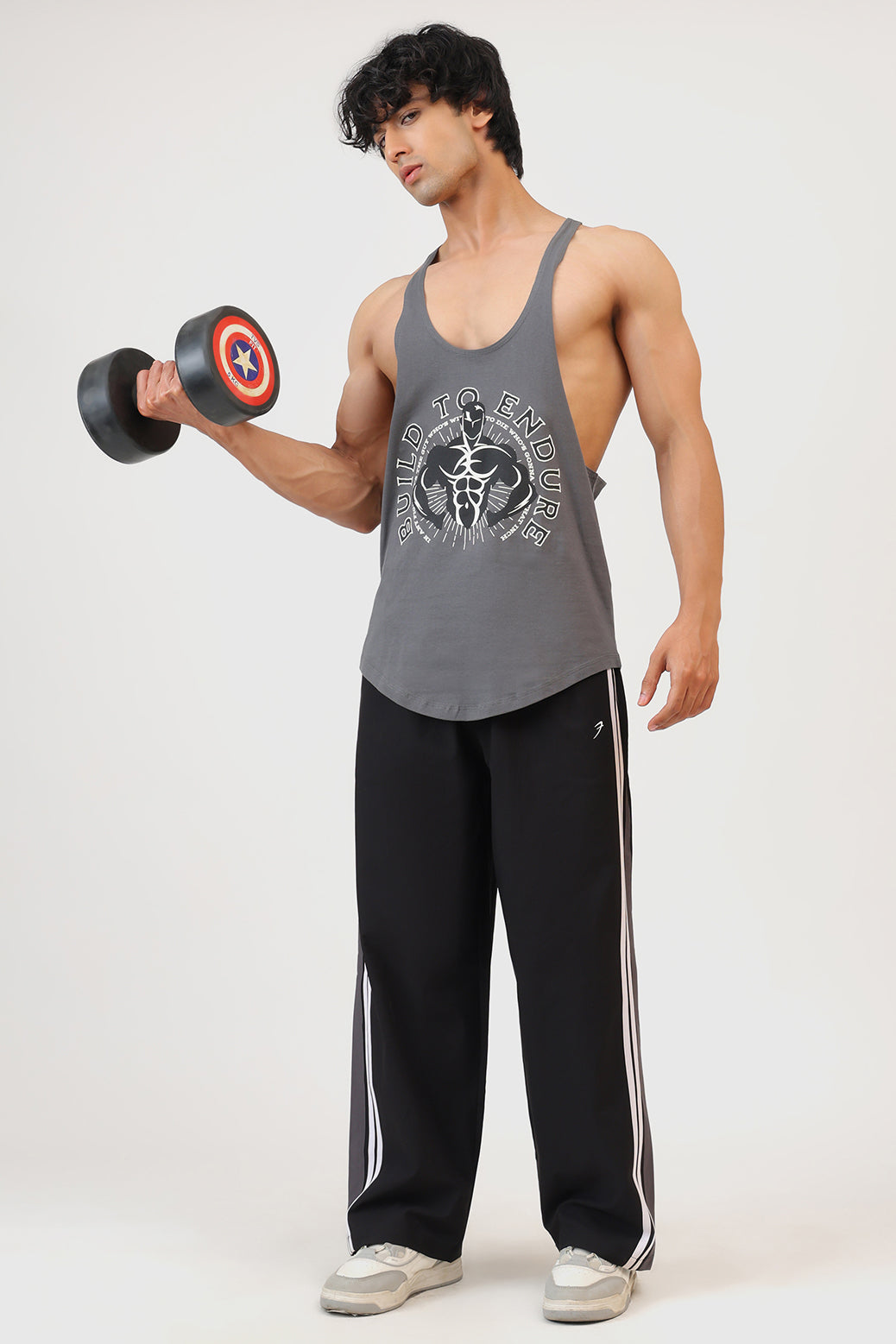 Build to Endure Stringer Grey