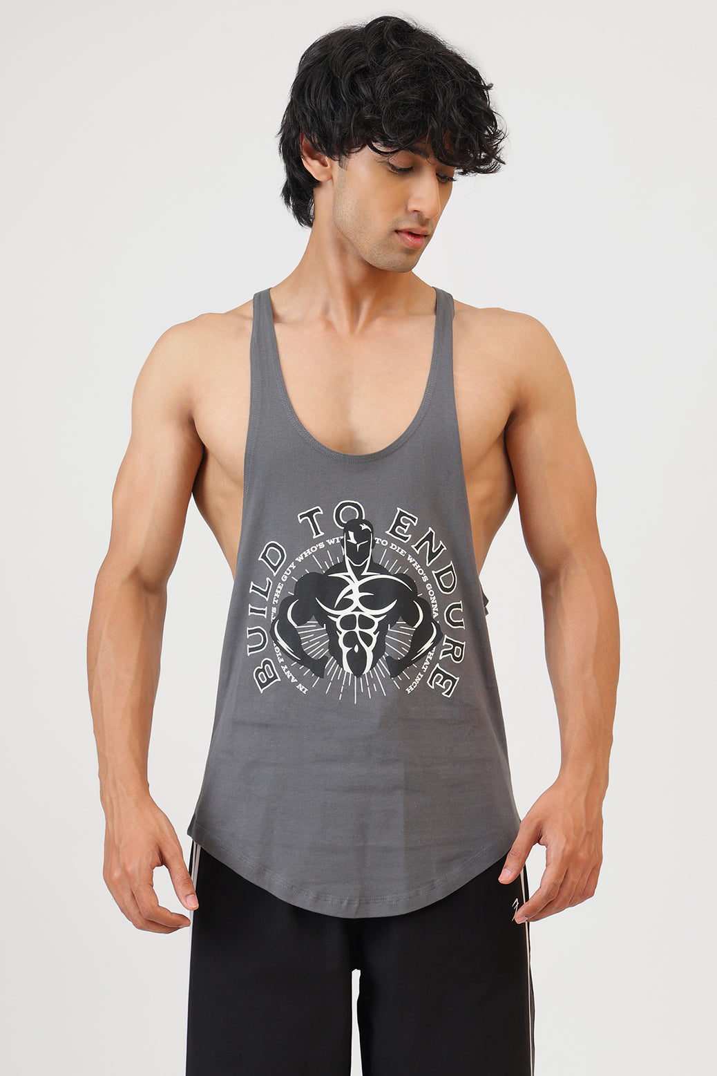 Build to Endure Stringer Grey