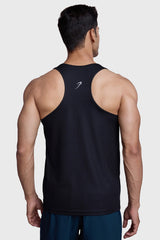Checks Running Tank Black