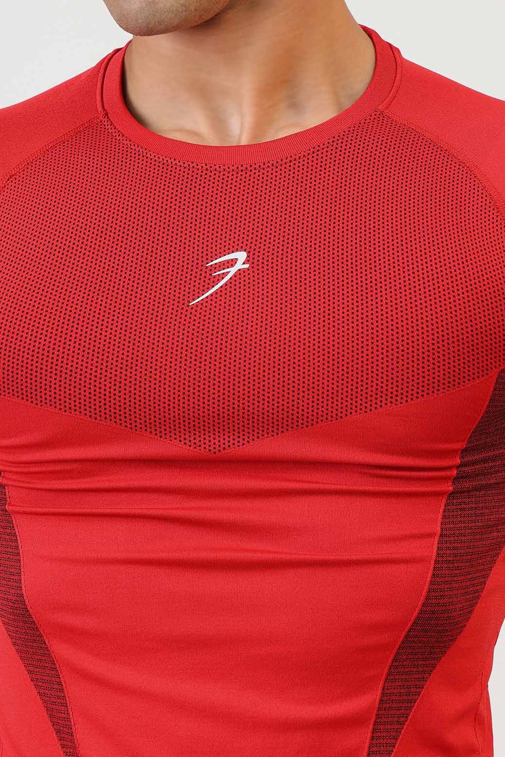 Command Seamless T-shirt Red