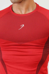 Command Seamless T-shirt Red