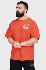Dapper Oversized T-shirt Orange