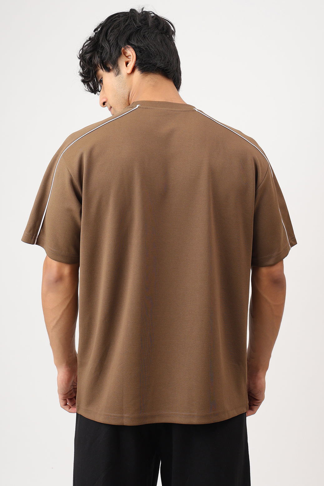 Edgeline Oversized T-shirt Brown