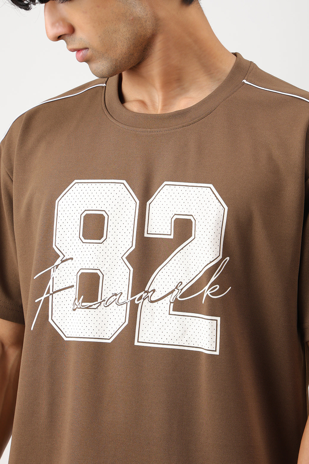 Edgeline Oversized T-shirt Brown