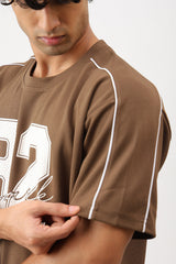 Edgeline Oversized T-shirt Brown