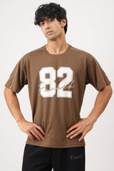 Edgeline Oversized T-shirt Brown