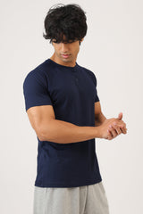 Essential Soft Slim T-shirt Navy