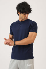 Essential Soft Slim T-shirt Navy