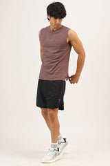 Essential Soft Muscle Tank Brown