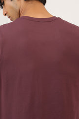 Essential Soft Muscle Tank Wine