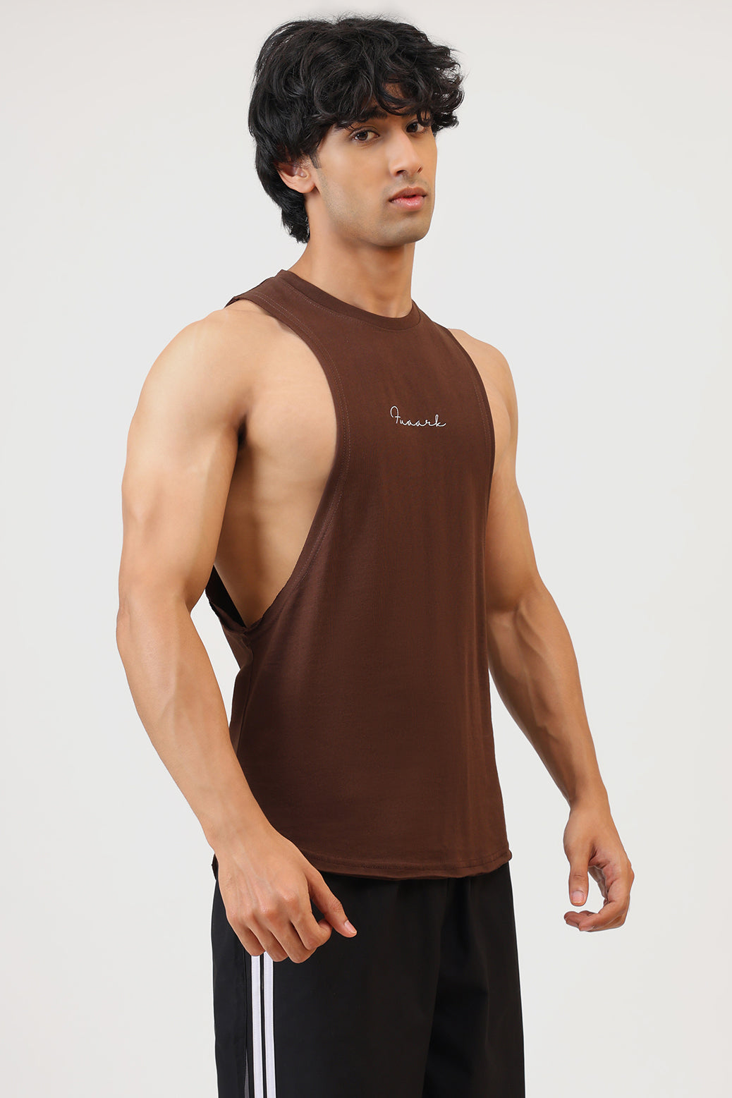 Fortis Deep Arm Tank Coffee