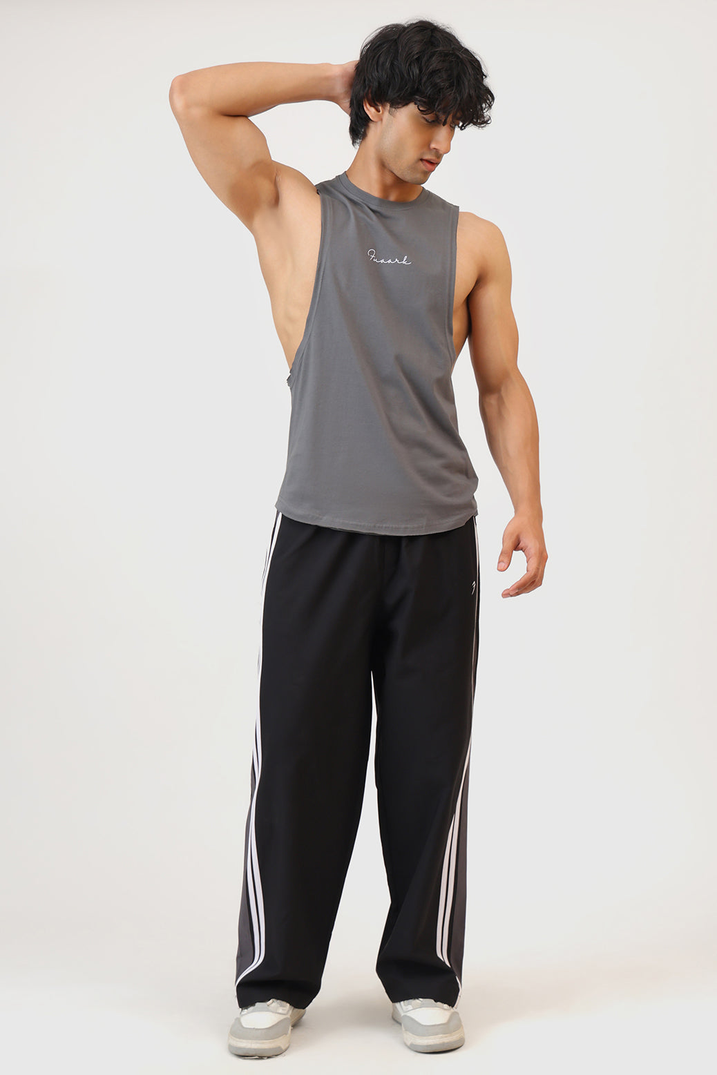 Fortis Deep Arm Tank Grey