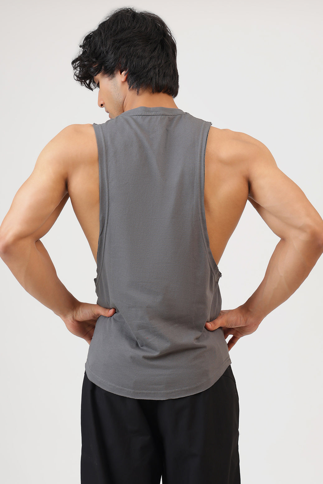 Fortis Deep Arm Tank Grey