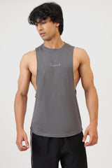 Fortis Deep Arm Tank Grey