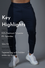 Hybrid Slim Tracks Navy