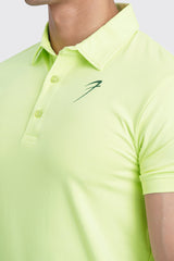 Polo T-shirt Lime
