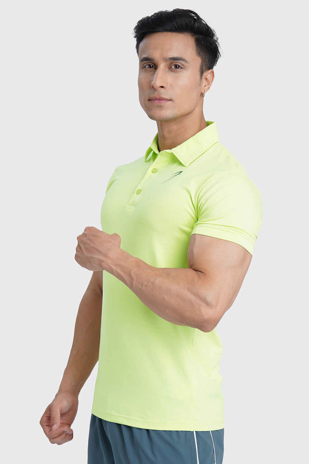 Polo T-shirt Lime