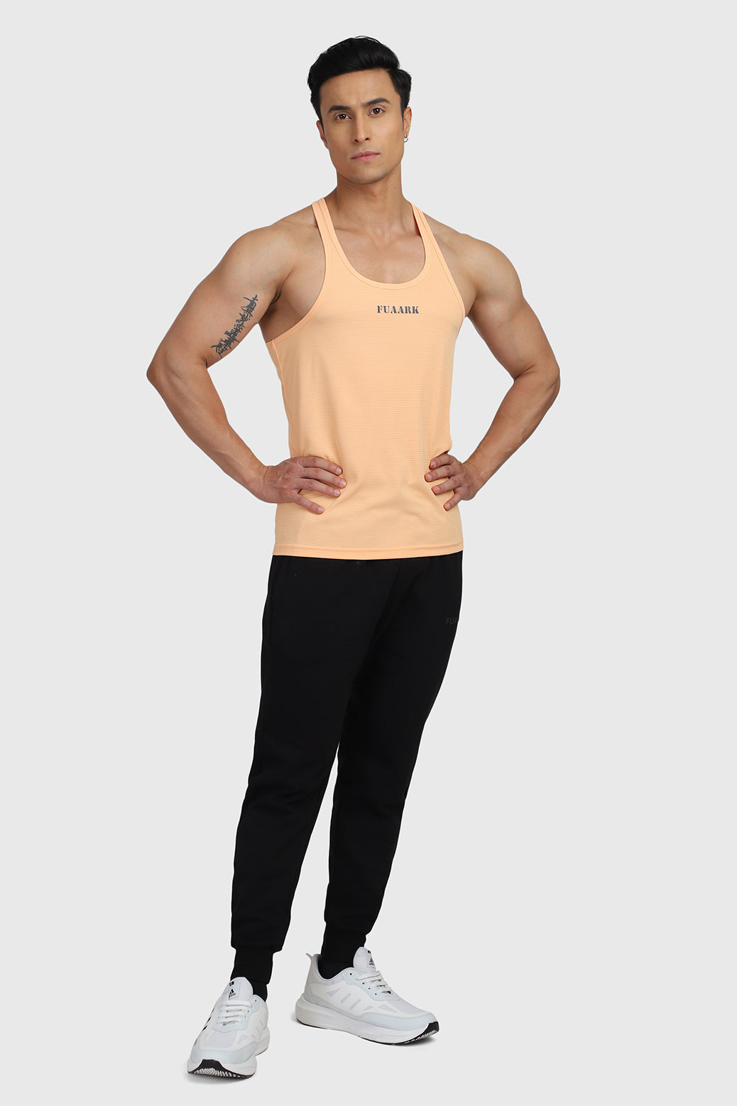 Checks Stringer Peach