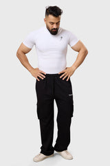 High Neck Compression T-shirt White