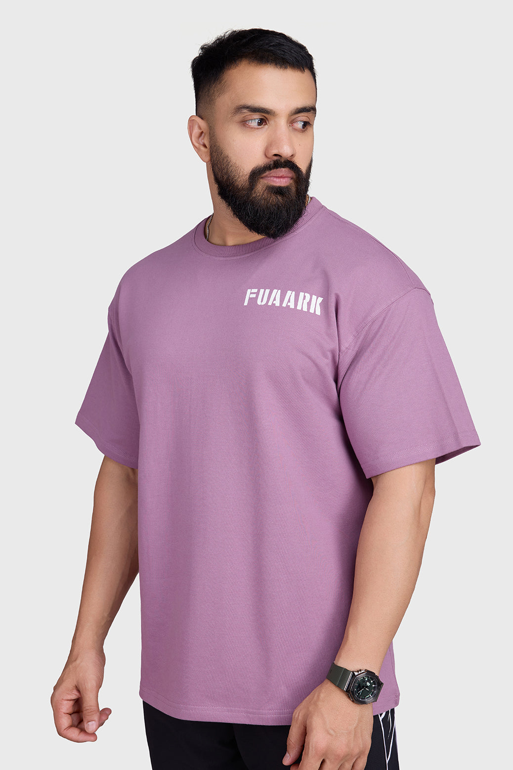 Rage Oversized T-shirts Dusk Purple