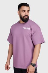Rage Oversized T-shirts Dusk Purple