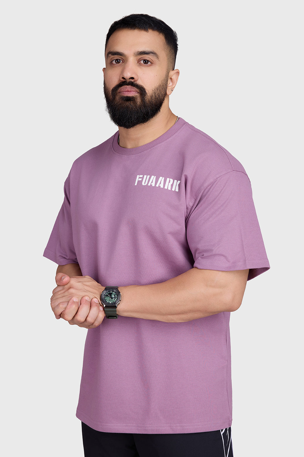 Rage Oversized T-shirts Dusk Purple
