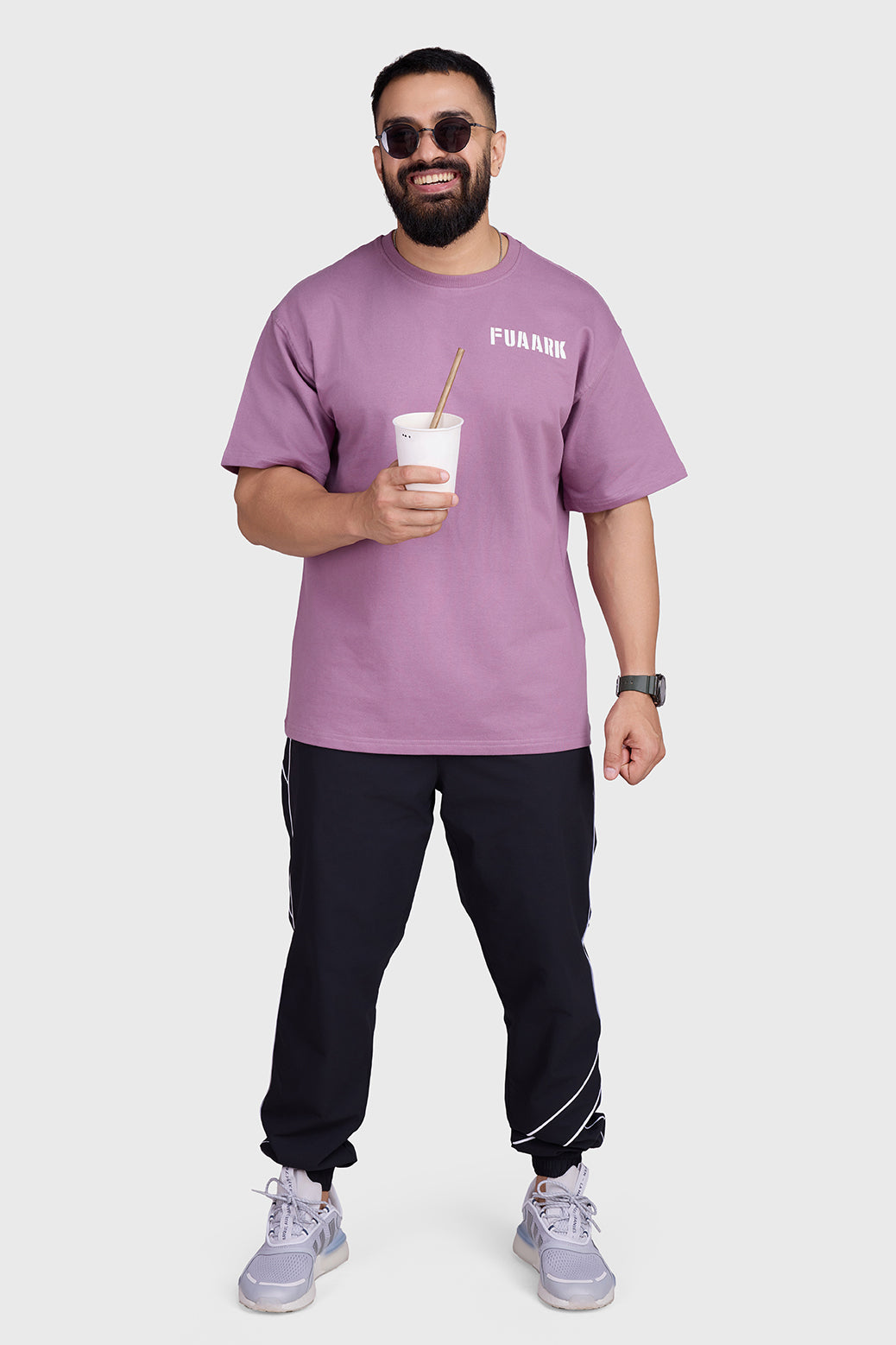 Rage Oversized T-shirts Dusk Purple