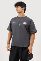 Fuaark Racing Club Oversized T-shirt Dark Grey