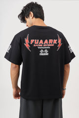 Fuaark Racing Division Oversized T-shirt Black