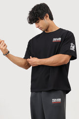 Fuaark Racing Division Oversized T-shirt Black
