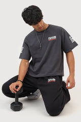 Fuaark Racing Division Oversized T-shirt Dark Grey