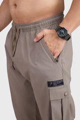 Script Cargo Joggers Brown