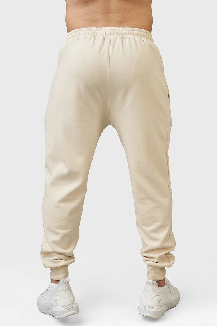 Signature Oversized Joggers Beige