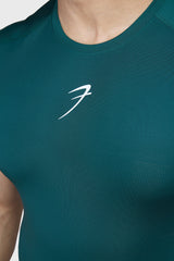 Compression Sleeveless Tank Emerald Green