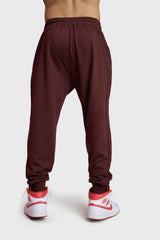 Signature Oversized Joggers Brown