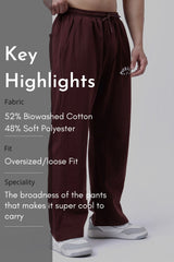 Laidback Relaxed Pants Brown