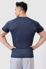 Grain T-shirt Navy