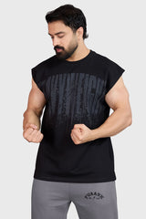 Heavyweight Capsleeves Tank Black